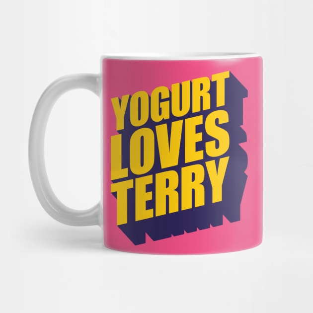 Yogurt Loves Terry by CreativeWear